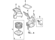 Ford Aspire Blower Motor Diagram - F4BZ18527A