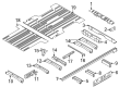 Ford E-Transit Rear Crossmember Diagram - PK4Z-6110780-F