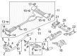 Lincoln MKZ Catalytic Converter Diagram - GD9Z-5E213-A