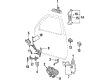 Ford Taurus Door Lock Actuator Diagram - F8DZ-54218A43-A