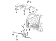 Ford Windstar Trunk Lid Latch Diagram - 2F2Z-16431A38-AA