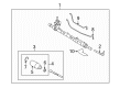 Mercury Milan Steering Gear Box Diagram - 7E5Z-3504-A