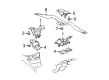 Ford Crown Victoria Engine Mount Diagram - 3W1Z-6038-BB
