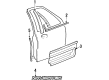 Lincoln Blackwood Door Seal Diagram - YL7Z-7821453-AB