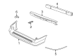 Ford Freestar Bumper Cover Diagram - 3F2Z-17K835-RAA