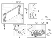 Ford Coolant Reservoir Hose Diagram - BL3Z-8C350-A