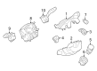 Ford Transit-250 Headlight Switch Diagram - LK4Z-13341-A