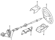 Ford Contour Steering Wheel Diagram - F5RZ3600G