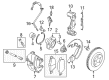 Ford Transit Connect Brake Rotor Diagram - DV6Z-1125-C