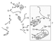Ford Mustang PCV Valve Diagram - 4C2Z-6A666-AA