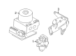 Ford Escape ABS Control Module Diagram - AL8Z-2C219-A