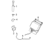 Ford Taurus Antenna Mast Diagram - 1F1Z-18A886-AA