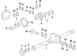 Ford Transfer Case Bearing Diagram - FL3Z-4561-A