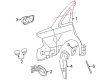 Ford Five Hundred Fuel Filler Housing Diagram - 6G1Z-5427936-A