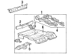 Mercury Sable Rear Crossmember Diagram - E6DZ7410780A