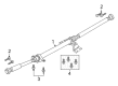 Ford Fusion Drive Shaft Diagram - HP5Z-4R602-B