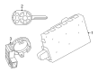 Ford Taurus Body Control Module Diagram - 9G1Z-15604-A