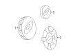Ford Freestar Wheel Cover Diagram - 6F2Z-1130-AA