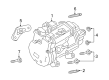 Ford Escape A/C Compressor Diagram - LX6Z-19703-V