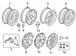 Ford Edge Lug Nuts Diagram - ACPZ-1012-M
