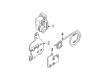 Ford Speedometer Cable Diagram - 1S4Z-9A825-CB