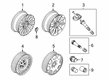 Lincoln Aviator Spare Wheel Diagram - RC5Z-1007-B
