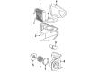 Ford Aerostar Evaporator Diagram - E69Z19860A