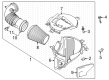Ford Mustang Air Filter Diagram - KR3Z-9601-A