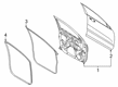 Ford Ranger Weather Strip Diagram - EB3Z-2620709-B