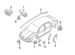 Ford Fusion Airbag Diagram - 8E5Z-54043B13-AB