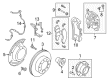 Ford F-250 Super Duty Wheel Hub Diagram - HC3Z-1104-F