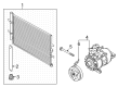 Ford Transit-250 A/C Compressor Clutch Diagram - LK4Z-19V649-A