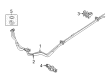 Ford Police Interceptor Utility A/C Hose Diagram - FB5Z-19867-B