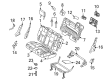 Ford Explorer Sport Trac Seat Covers Diagram - 8L2Z-7863804-PA