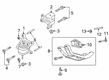Ford Police Interceptor Utility Engine Mount Torque Strut Diagram - L1MZ-6068-F
