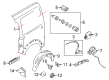Ford Fuel Door Release Cable Diagram - 2T1Z-61264A00-A
