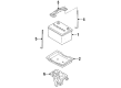 Ford Escort Car Battery Diagram - BXT-35-A