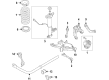 Lincoln Continental Shock Absorber Diagram - G3GZ-18125-J