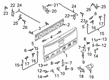 Ford Ranger Tailgate Lock Diagram - AB3Z-2143150-A