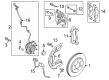 Ford F-150 Brake Rotor Diagram - JL3Z-1125-C