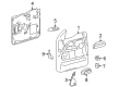 Lincoln Mark LT Armrest Diagram - 5L3Z-1624141-AAB