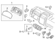 Ford Escape Speedometer Diagram - 8E6Z-10849-H