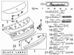 Lincoln MKZ Emblem Diagram - DP5Z-9942528-D