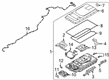 Ford Explorer Car Battery Diagram - L1MZ-10B690-D
