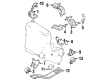 Ford Escort Engine Mount Torque Strut Diagram - F7CZ-6068-AC