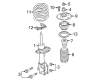 Ford Police Responder Hybrid Strut Housing Diagram - KG9Z-18124-B