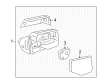 Ford Explorer Sport Trac Car Mirror Diagram - 6L2Z-17683-BAA