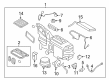 Ford Blend Door Actuator Diagram - 7T4Z-19E616-A