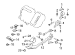 Ford Escape Engine Mount Diagram - 5M6Z-6031-AA