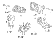 Ford Bronco Engine Mount Torque Strut Diagram - MB3Z-6068-R